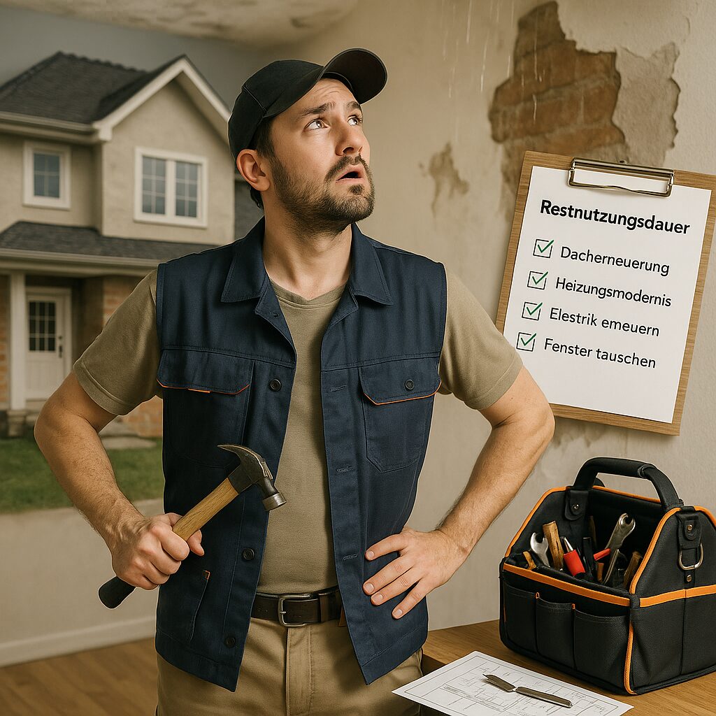 Handwerker mit checkliste